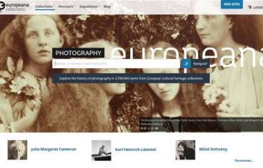 Page d'acceuil Europeana - Photography 