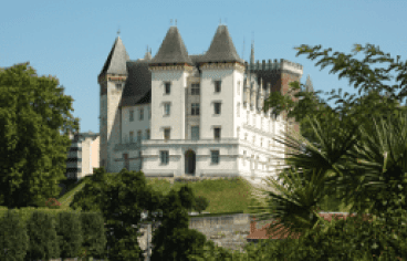 Château de Pau, vue ouest