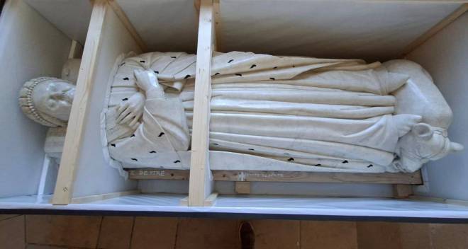 Gisant de Jean de Berry
