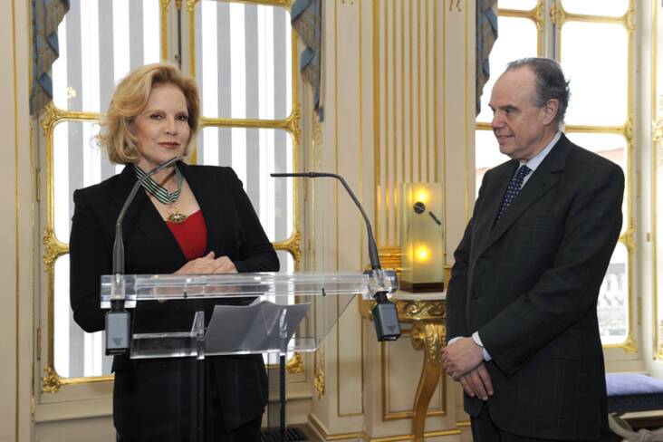 Sylvie Vartan et Frédéric Mitterrand