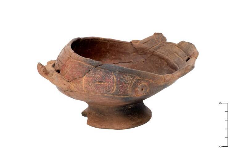 Vase précolombien décoré
