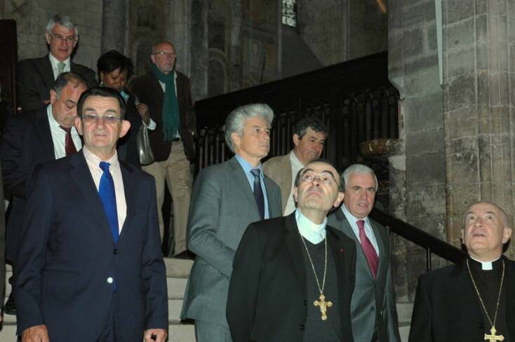 Inauguration des nouveaux vitraux de la cathédrale de Cahors