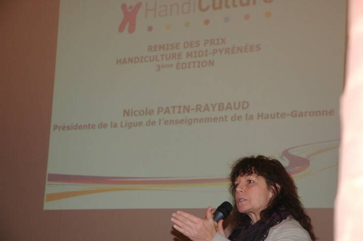 Nicole Patin-Raybaud, présidente de la Ligue de l'enseignement Haute-Garonne