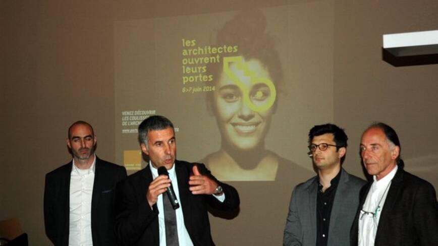 Présentation de l'opération "Les architectes ouvrent leurs portes"