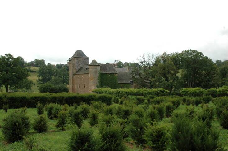 Jardins du château du Colombier, Salles-la-Source
