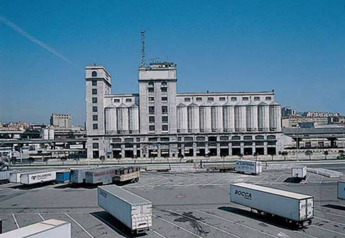 Silo d'Arenc, Marseille - façade ouest