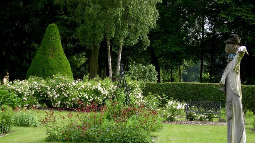 Parc et jardin du château de Bosmont-sur-Serre (Aisne)