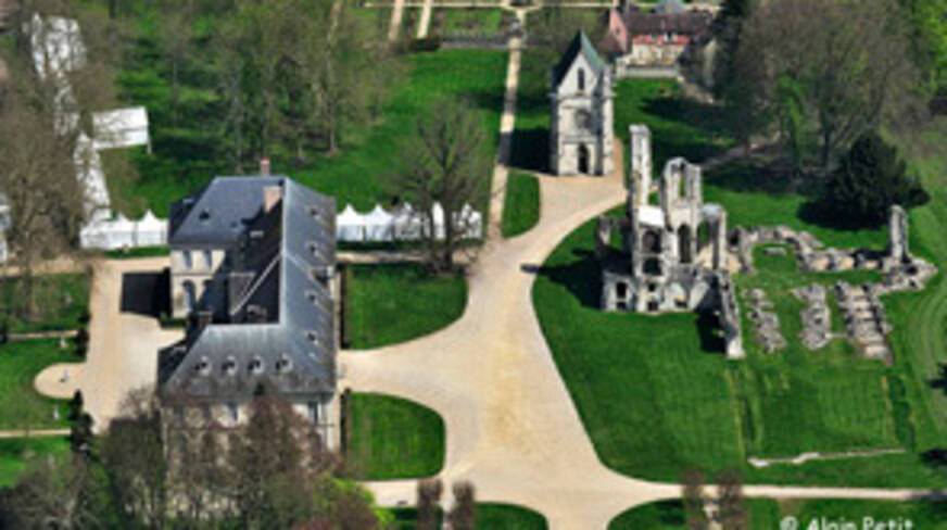 Oise, Fontaine-Chaalis, Abbaye