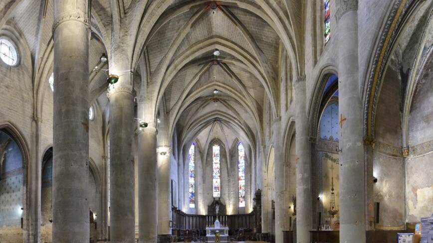 Anc. cathédrale Sainte-Marie, Lombez (32)