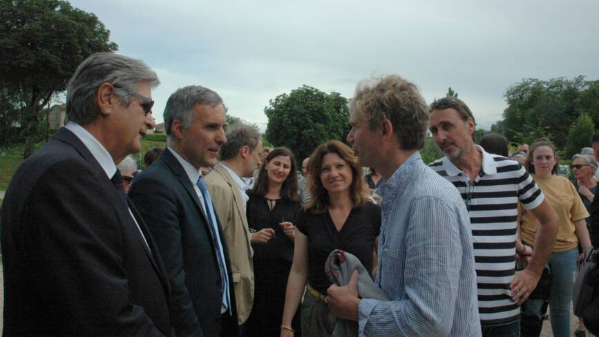 Georges Méric, Laurent Roturier, Joëlle Arches et Abraham Poincheval