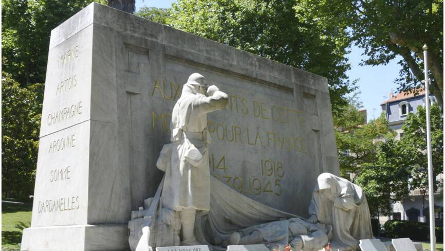 Monument aux morts de Sète (34)