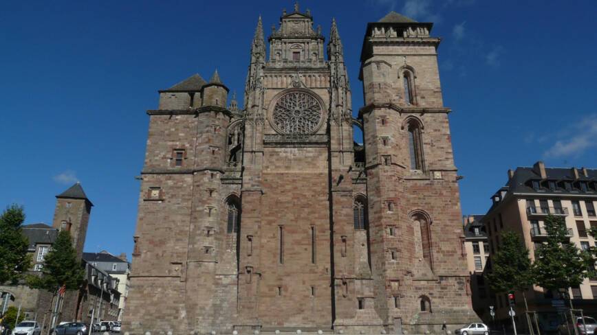 Cathédrale de Rodez, façade occidentale