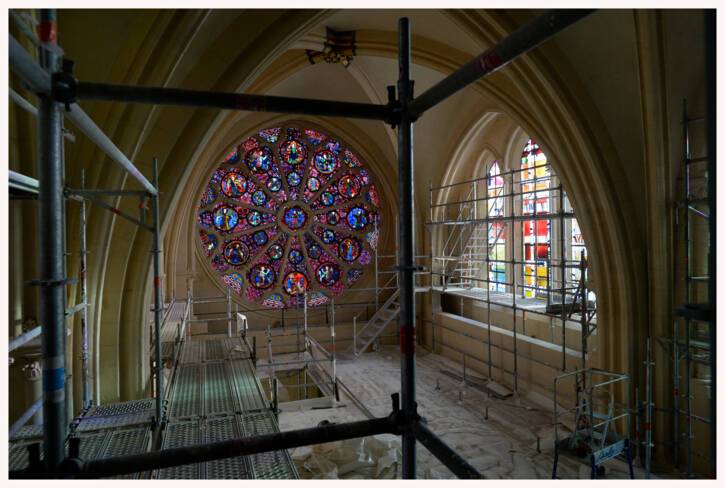 Cathédrale Saint-Jean-Baptiste Lyon chantier de restauration 