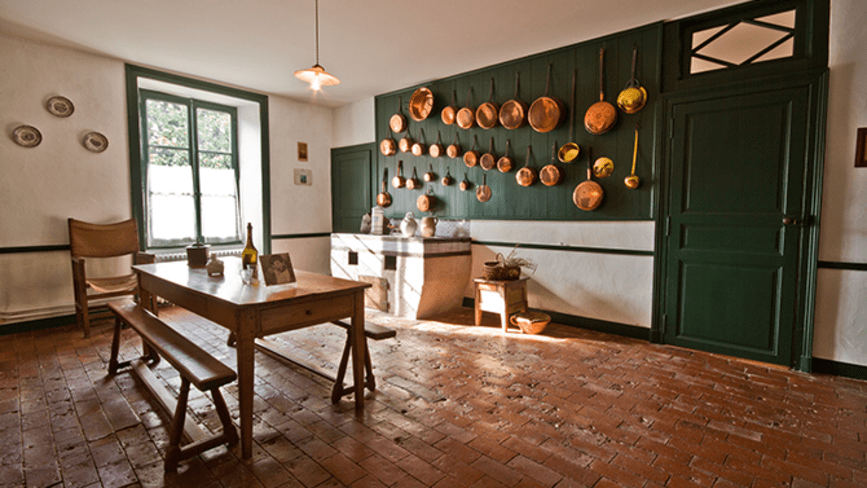 La cuisine de la maison natale Jean De Lattre - Collection musée Clemenceau-De Lattre
