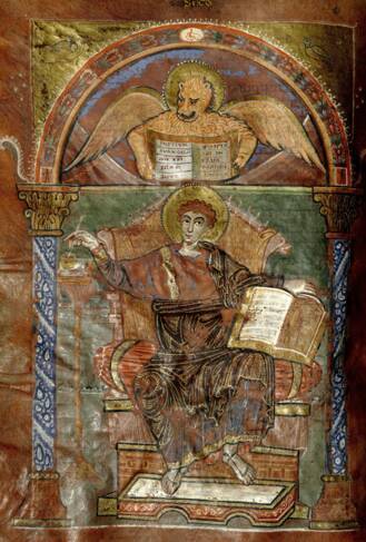 Evangiles de Saint-Riquier_BM Abbeville_ ms. 4, f. 66 v_saint Marc.jpg