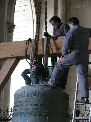 Préparatif pour le départ du bourdon