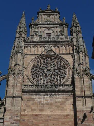 Cathédrale de Rodez, rosace