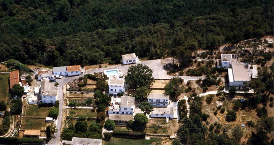 Ecole Freinet - Vence, vue aérienne prise vers l'est