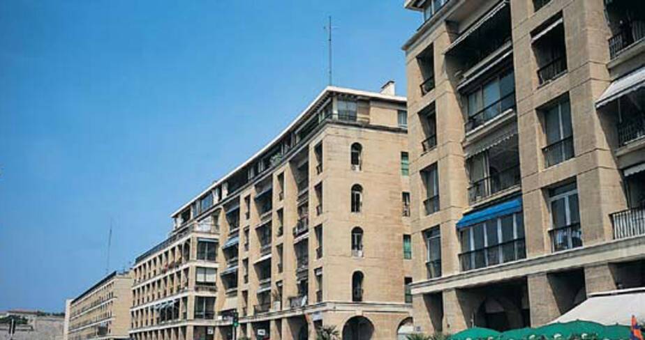 Immeubles du quai du port - Marseille, séquence ouest du quai