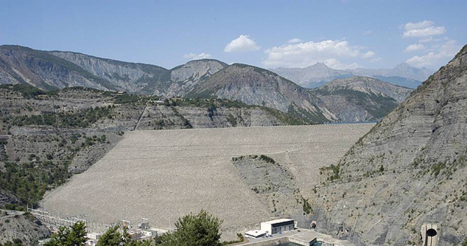 Ouvrages de Serre-Ponçon - La Bréole, Rousset, Savines-le-Lac