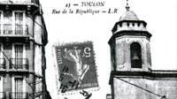 Carte postale. Ancienne rue de la République