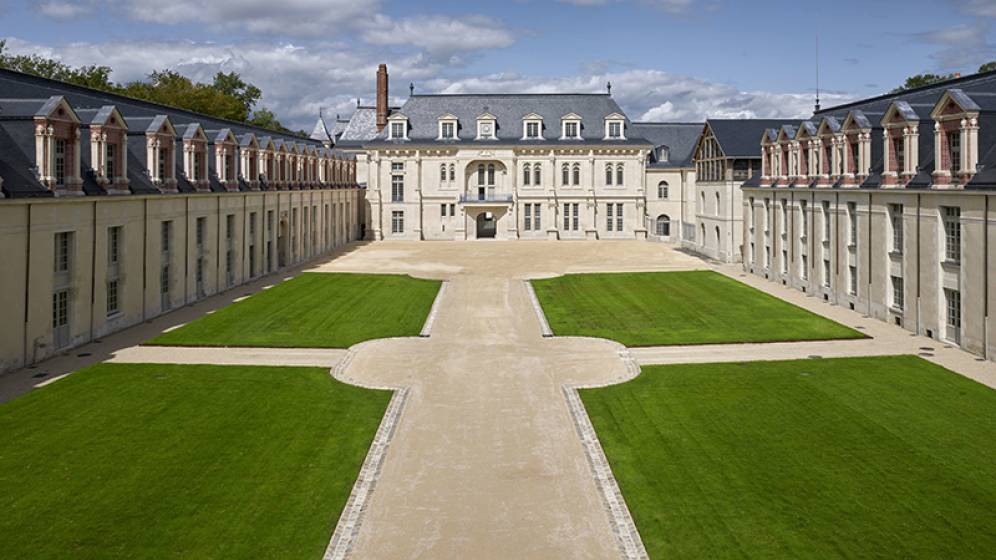Le château de Villers-Cotterêts suite aux travaux de restauration.