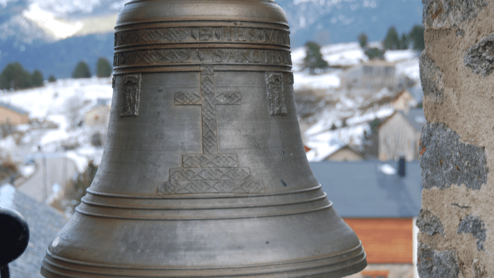 Cloche de Fontrabiouse, église Saint-Sébastien, cloche « Tranquillin » de 1651 fondue par Paul Castro – classée le 07/05/2019 – réf. POP/Palissy : PM66001900