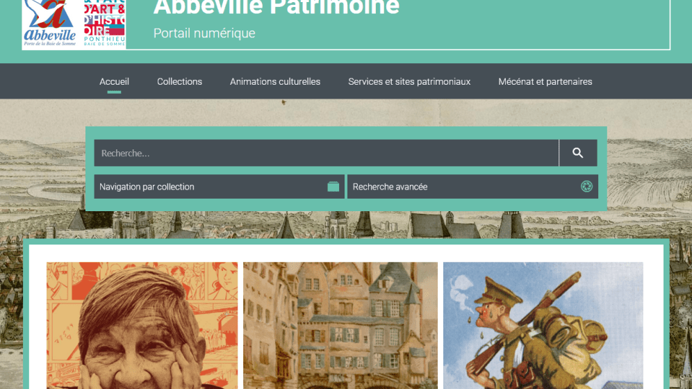 Portail numérique Abbeville Patrimoine