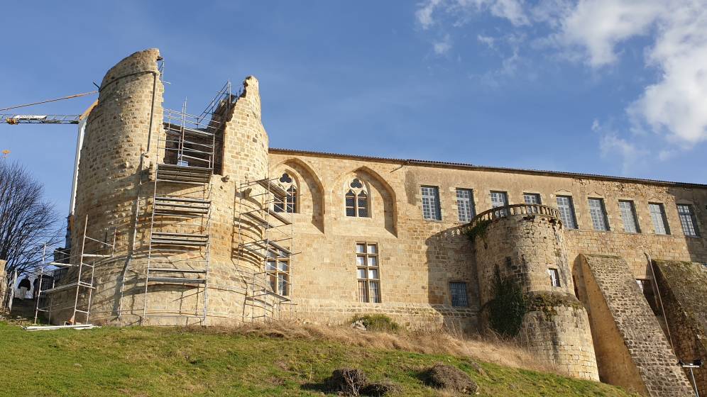 63-château de Ravel façade ouest