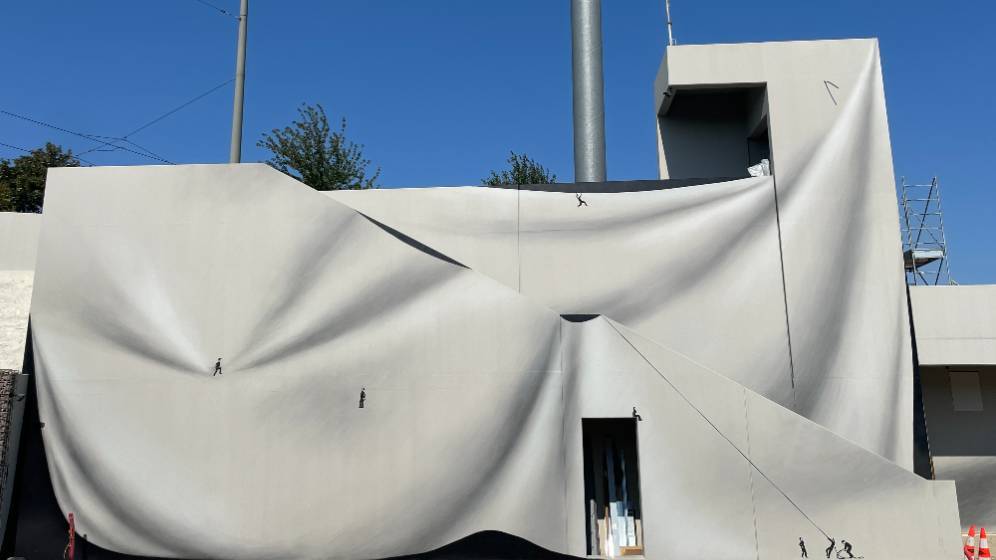 Vincent Broquaire, 1% artistique, station de transport "intermodale" Paul Eluard à Strasbourg