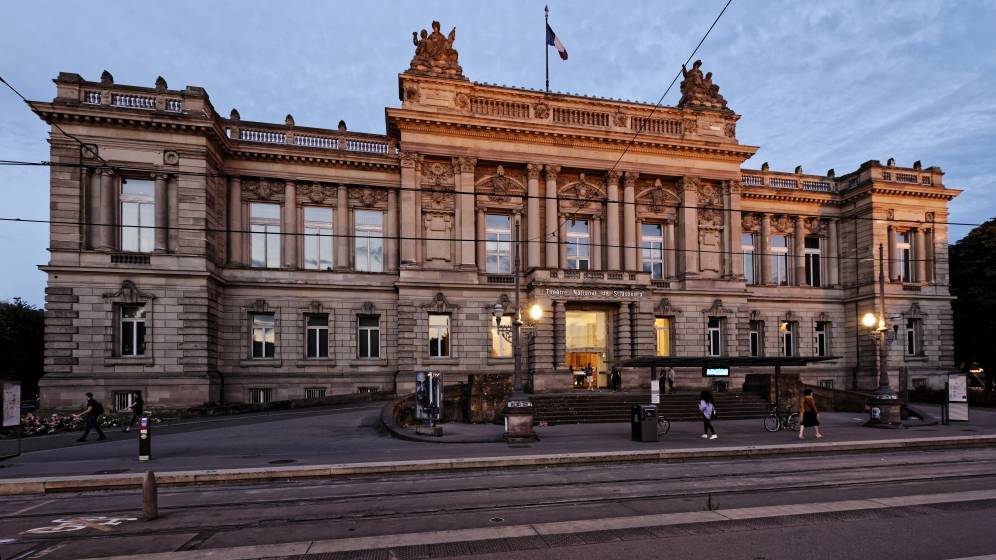 Façade République du Théâtre National de Strasbourg