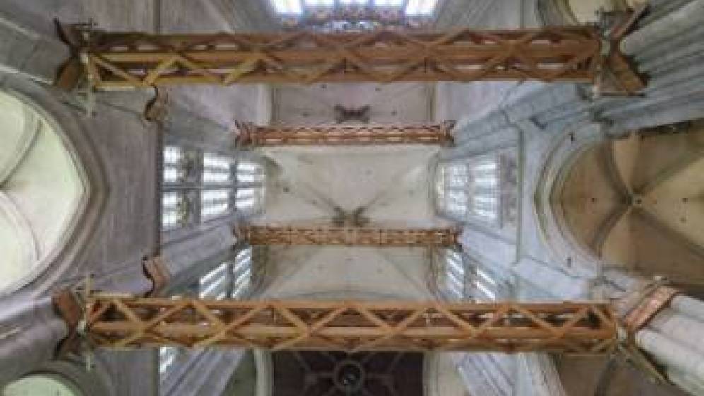 La charpente de la Cathédrale Beauvais