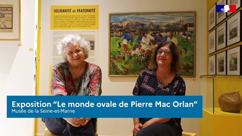 Illustration - Exposition Monde ovale de Pierre Mac Orlan 2023