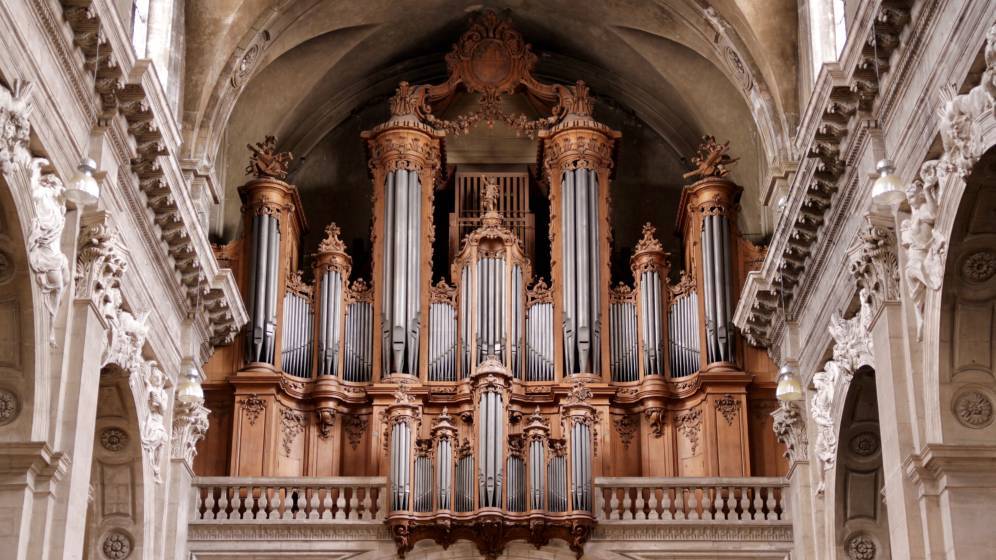 Photo du buffet de l'orgue de la cathédrale de Nancy - Christian Lutz