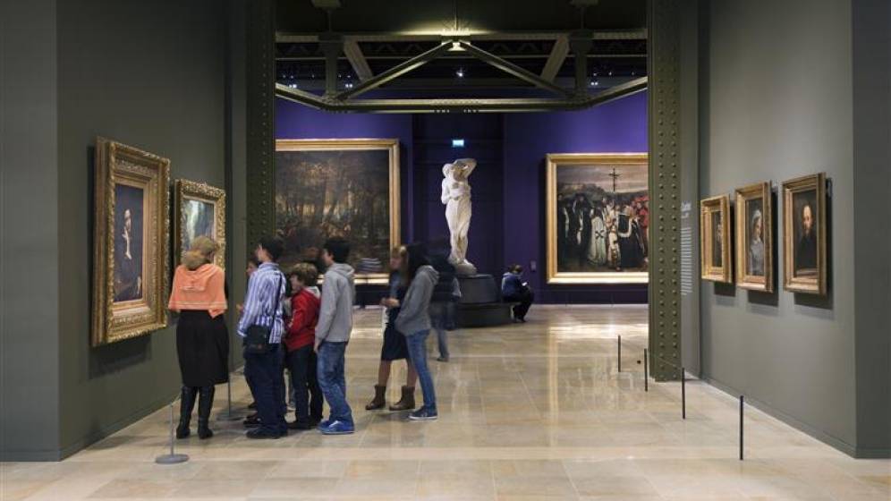 Paris, musée d'Orsay, peintures, Rez-de-chaussée, Seine. Salles 4 à 23, Photo (C) Musée d'Orsay, Dist. RMN-Grand Palais / Sophie Crépy