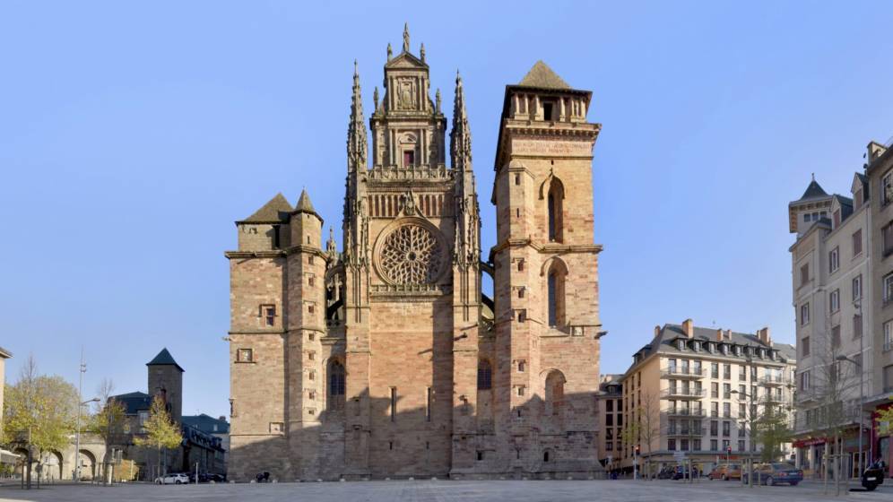 Cathédrale de Rodez. Vue générale