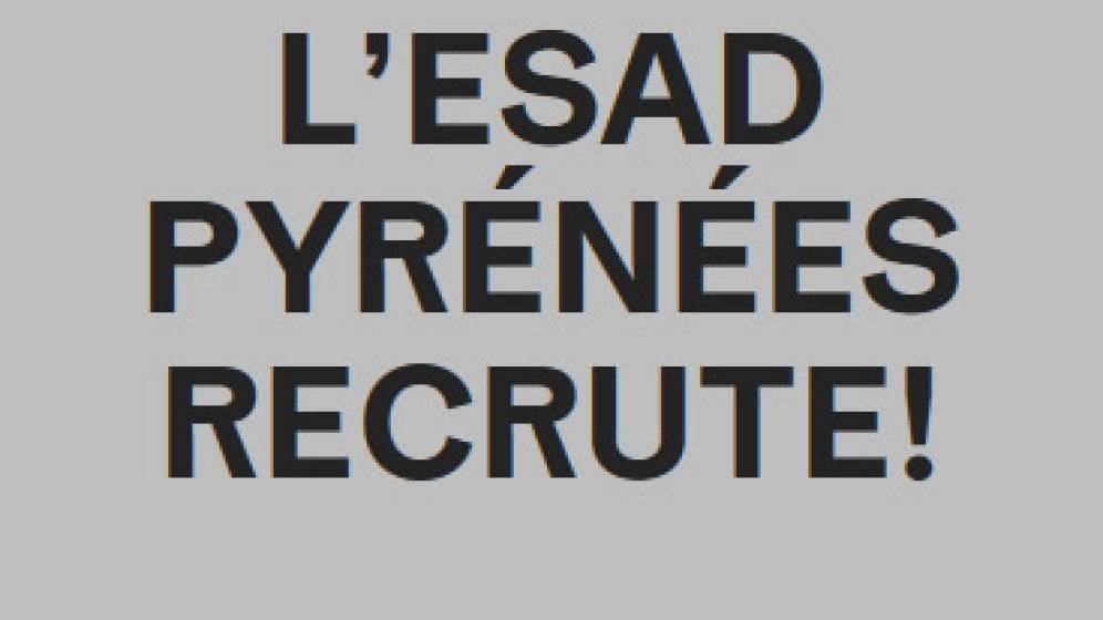 ESAD recrute.jpg