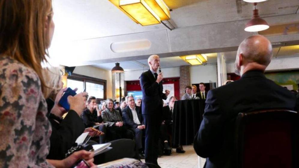 Franck Riester au lancement des Etats généraux des ICC