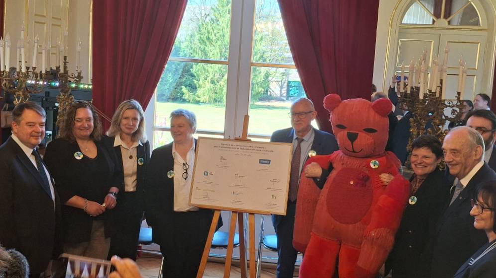 Signature de la convention Caravelle Vosges