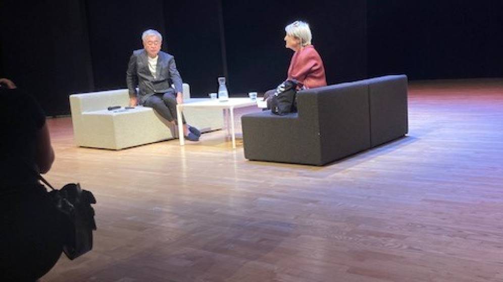Conférence en présence de l'architecte Kengo Kuma à l'occasion du 10e anniversaire de la Cité des Arts.