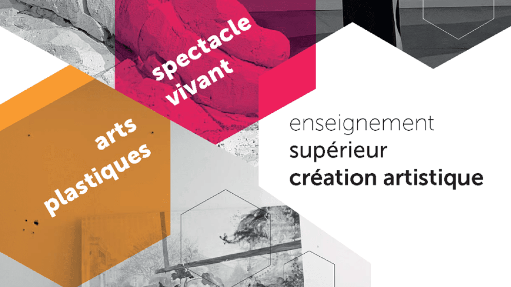 Brochure Enseignement supérieur de la Création artistique