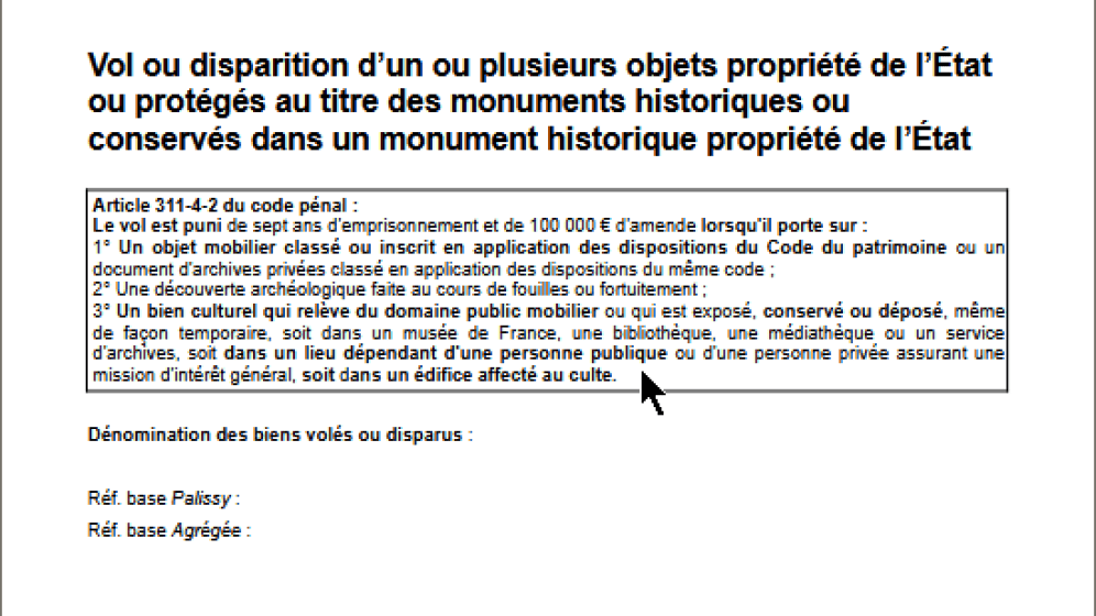 FPR_MH_Fiche de signalement_vol ou disparition de biens culturels_MAJ20230329.png