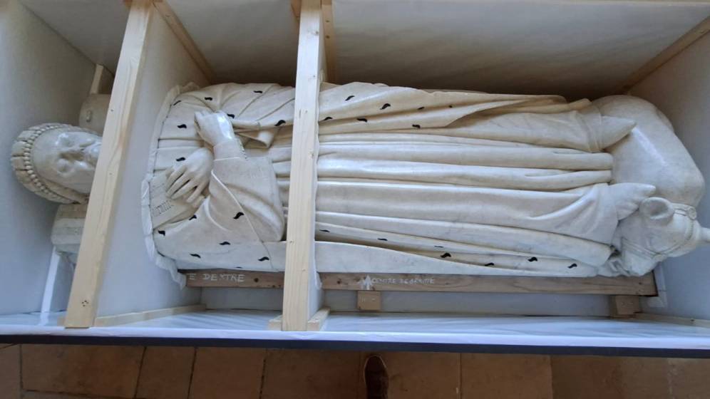 Gisant de Jean de Berry