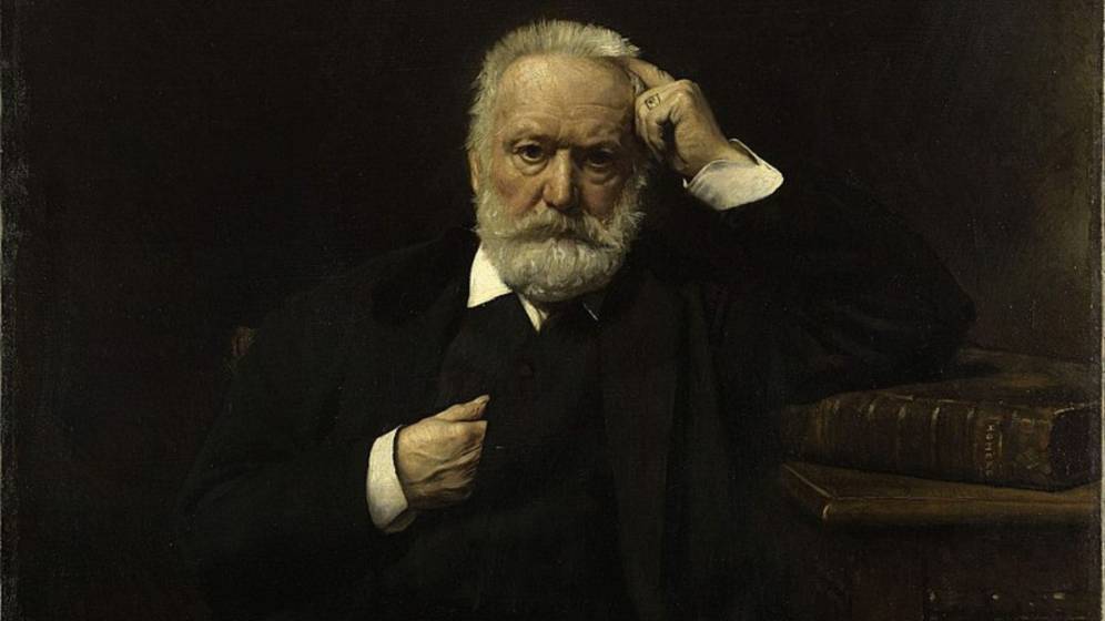 Portrait de Victor Hugo, âgé, la main droite sous son revers de veste