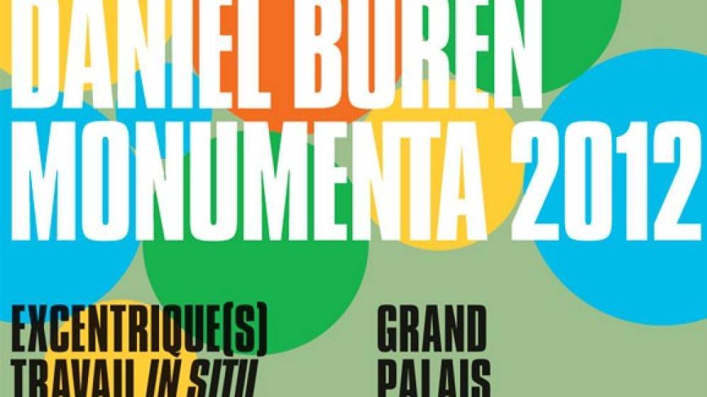 Affiche de Monumenta 2012