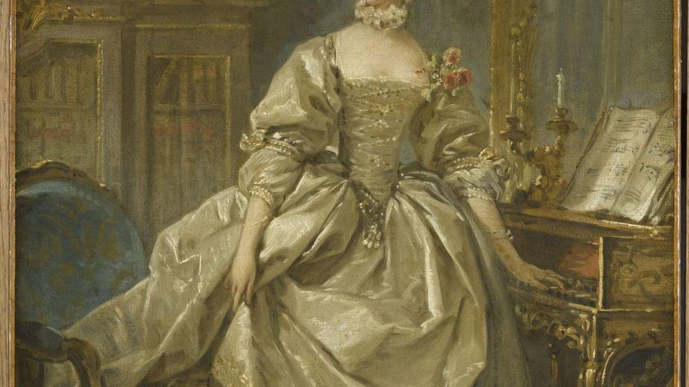 La Marquise de Pompadour. François Boucher. 1750.