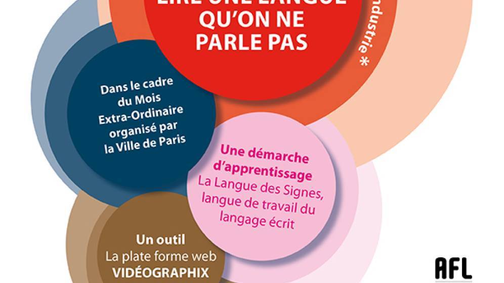 Visuel colloque Langue des signes française 2013