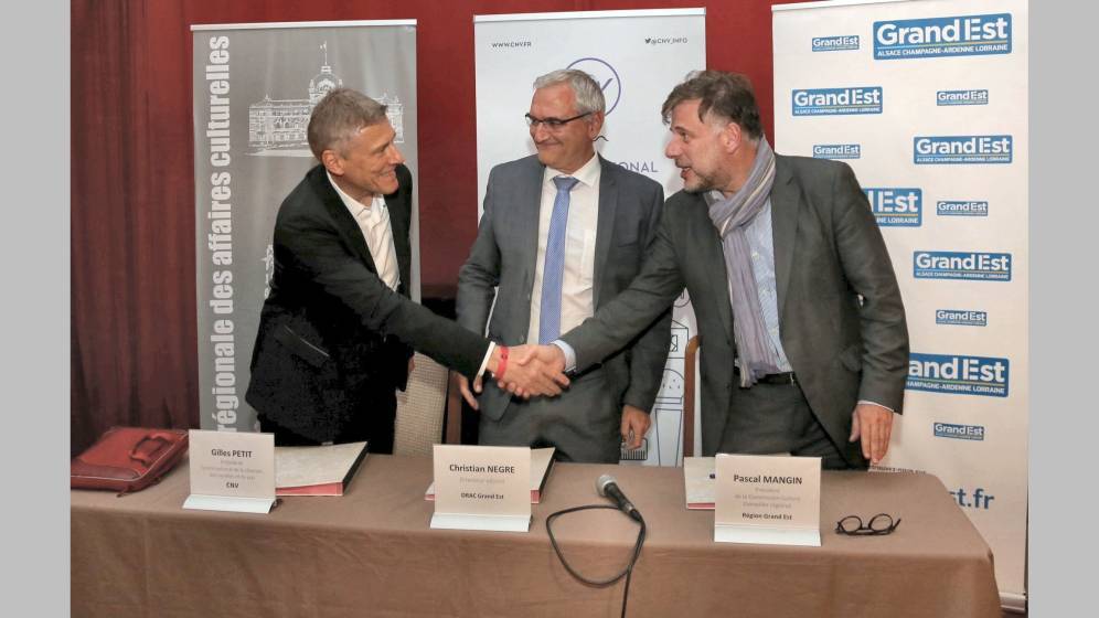 Filière des musiques actuelles du Grand Est - signature d'une convention de partenariat annuelle et expérimentale