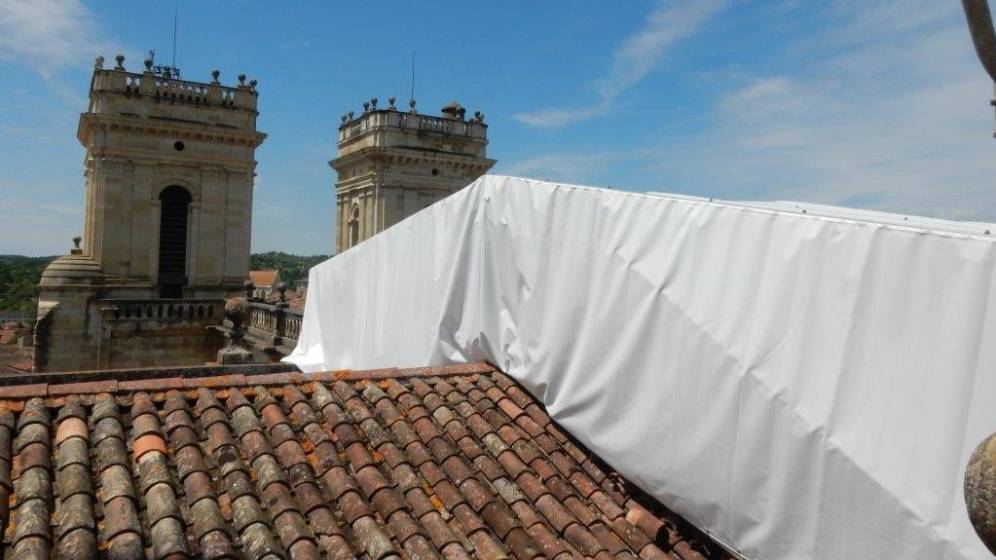 Parapluie de chantier