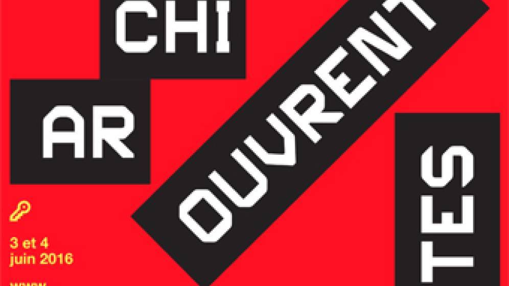 Affiche de l'opération Les architectes ouvrent leurs portes